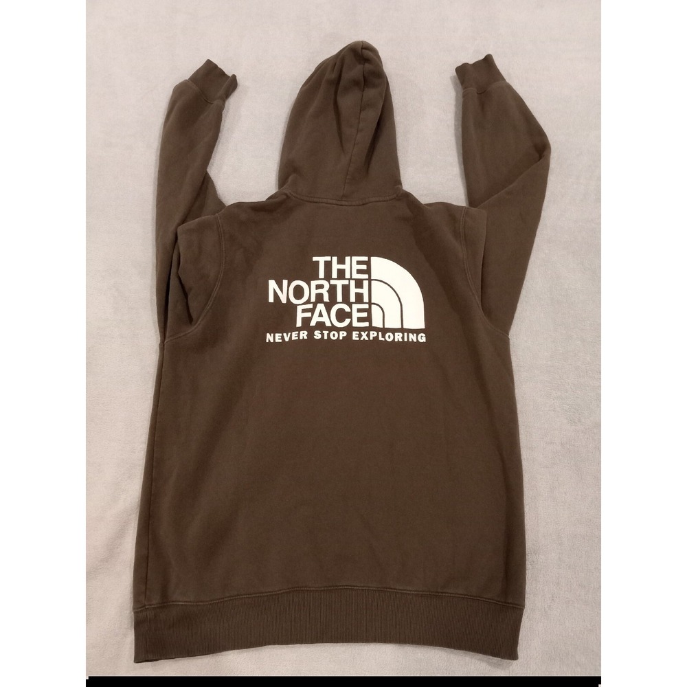 Mens The North Face Never Stop Exploring Sweatshirt Pullover Sweater Green Large